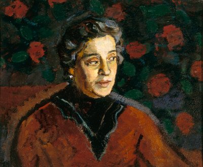 Portrait of a Cousin, Pia Bolaffio Muller by Vittorio Bolaffio